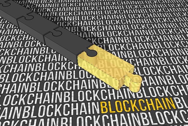 Blockchain puzzle pieces illustrating token infrastructure